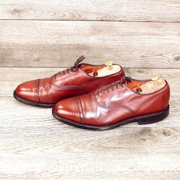 Allen Edmonds BYRON Oxford 9 D Chili * add $15 new Cedar Trees main image 12